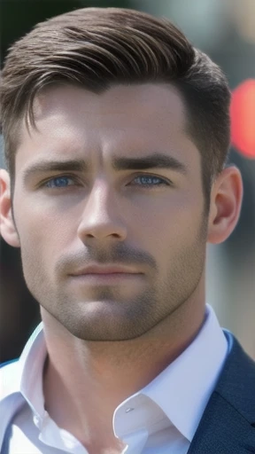 irish men focus on face