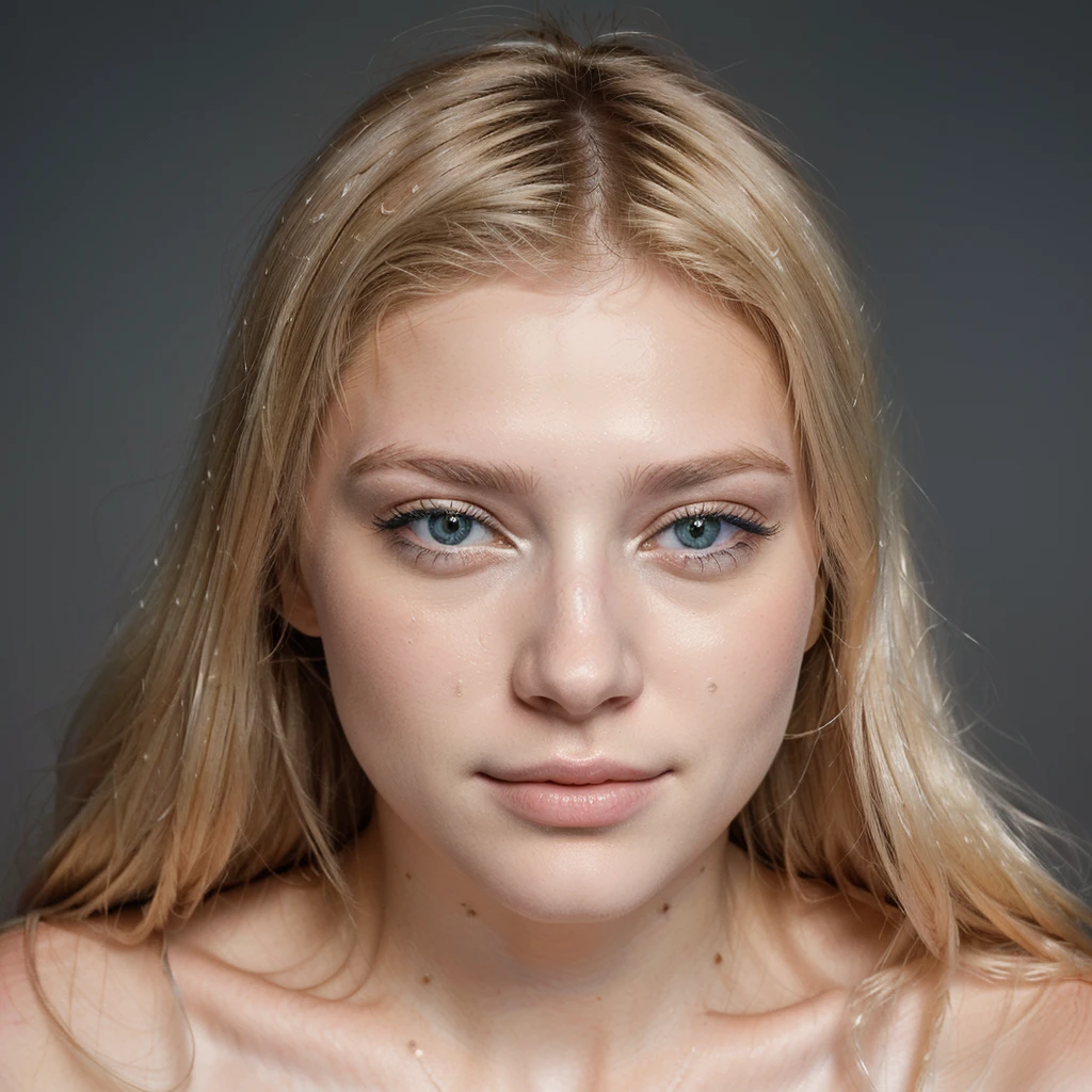 une femme blonde age 22 visage magnifique (ultra realiste) (meilleure qualité)4k, (ultra détaillé)net ,(cheveux long blond ébouriffés),(illustration), (1fille), beaux bleu bleu détaillés,beau visage délicat, fin ,Flottant,(saturation élevée),(éclaboussures colorées) vue du visage