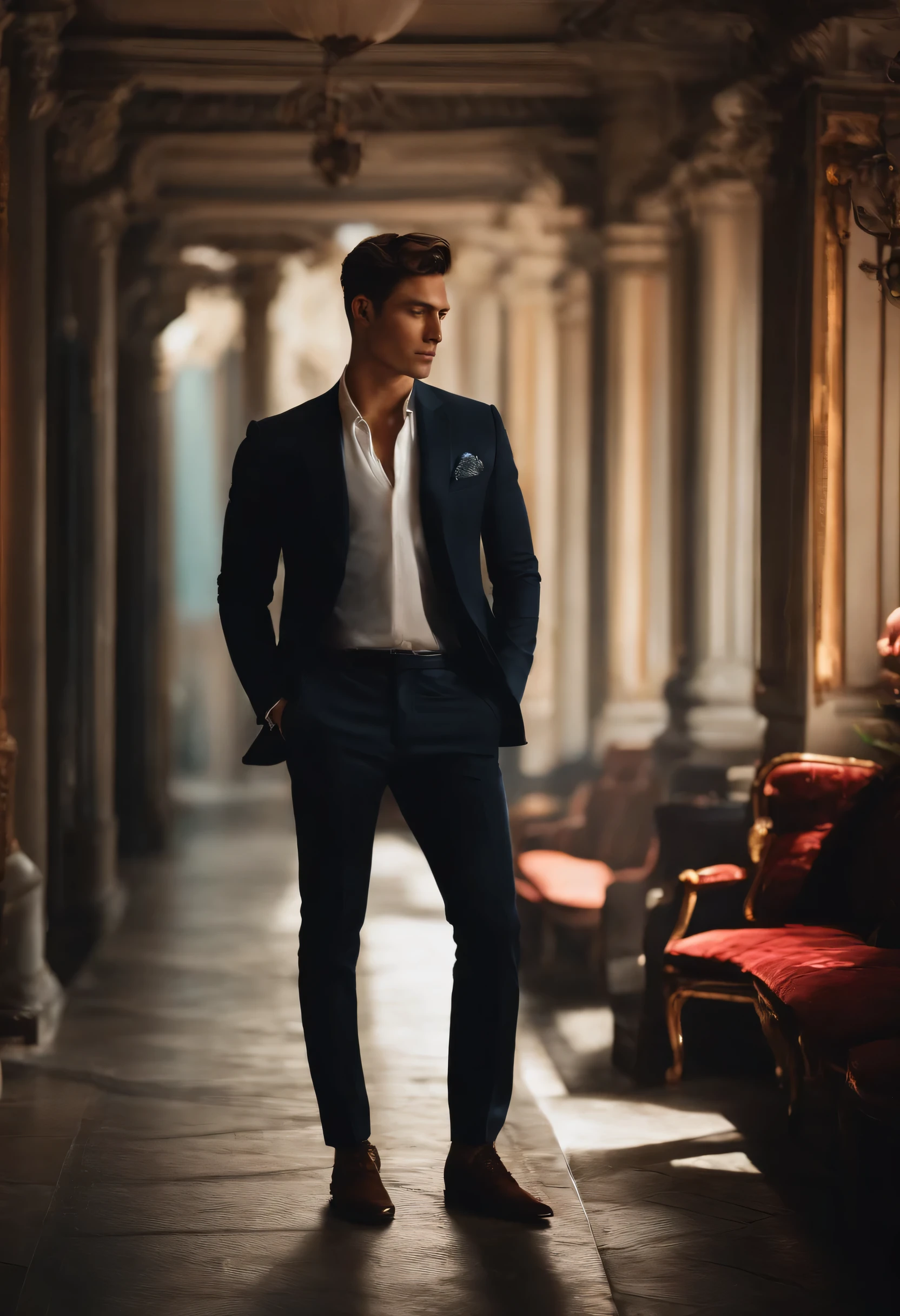 Two-dimensional beauty is being for a man