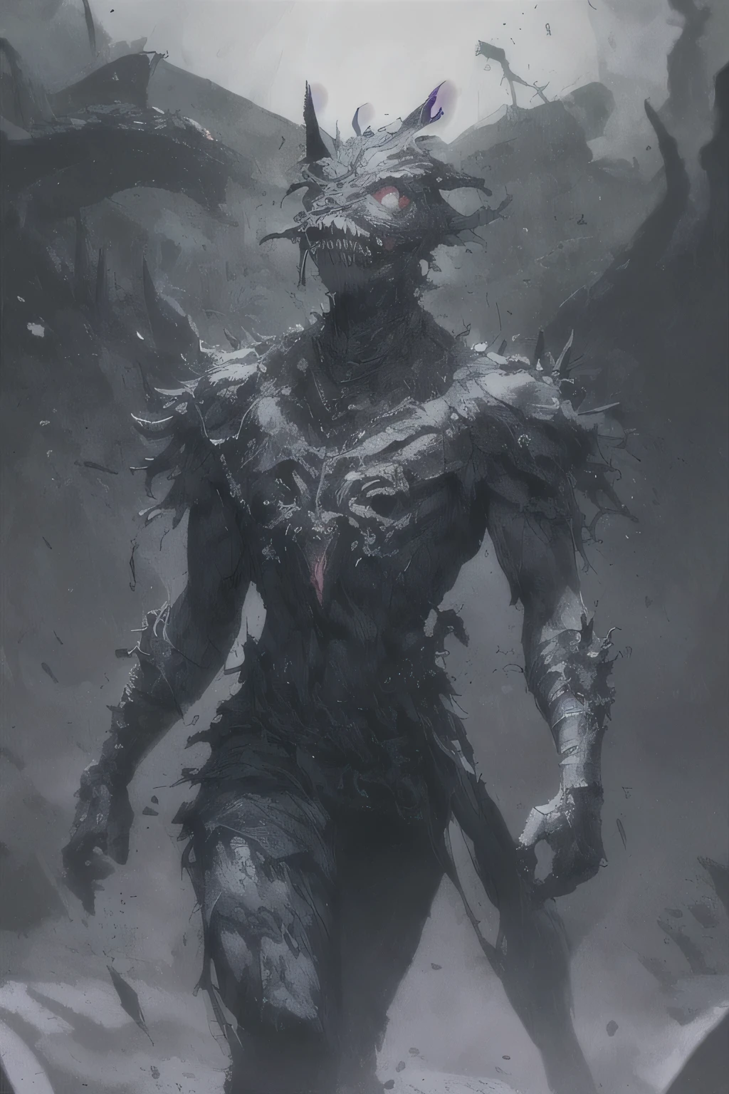 chedevr,Best quality at its best, high quality, (Dark creature,He has a dark blue glow and black eyes.,Surrounded by darkness:1.2), (darkness:1.2), bottomless, photo, award winning, depth of field, HDR, extremely detailed,trends on ArtStation,CGSociety Trends,difficult,high detail,