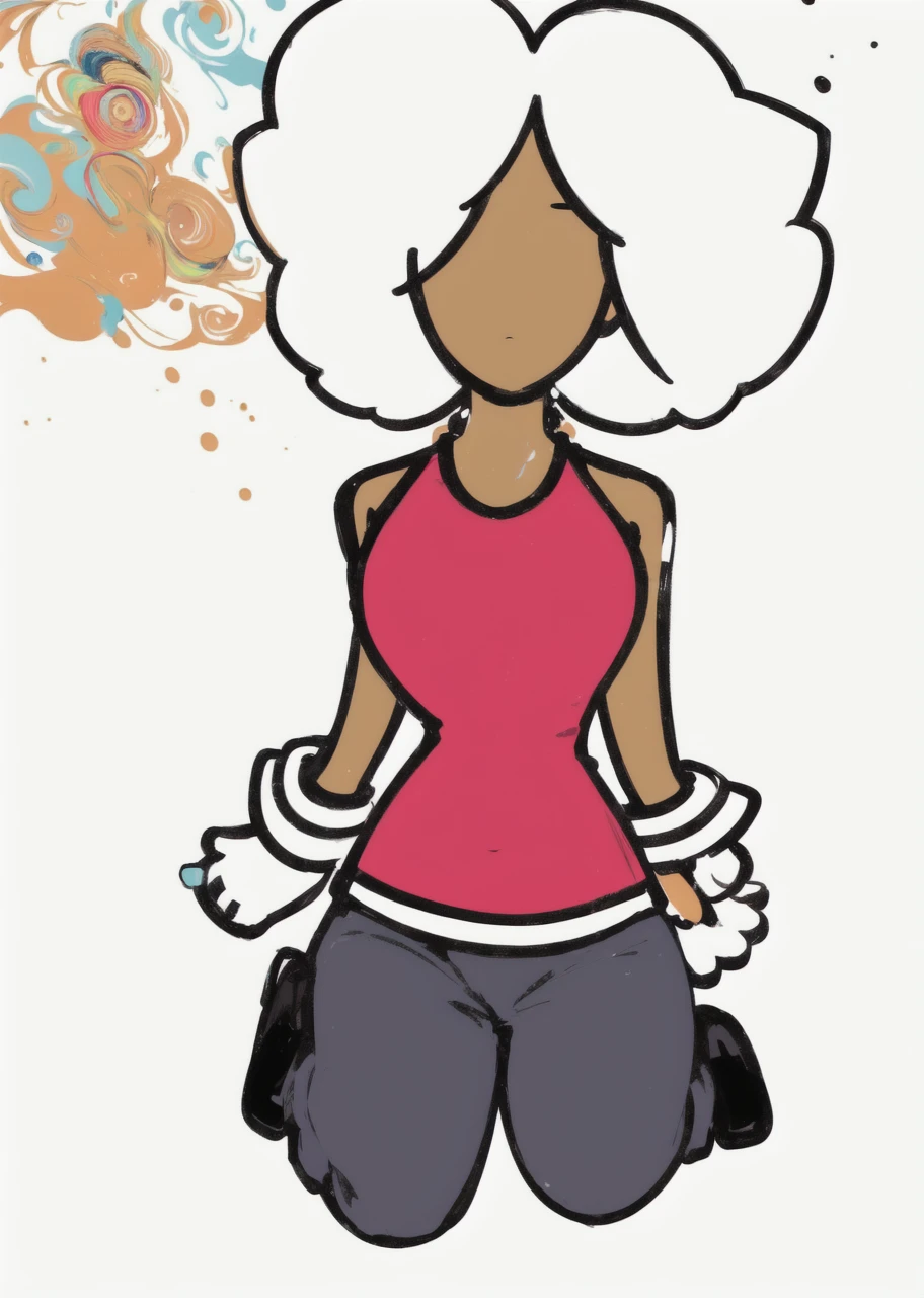 (masterpiece, best quality:1.3), (flat color:1.3),(colorful:1.3),looking at viewer,1girl,solo,floating colorful water,(2D:1.3)
