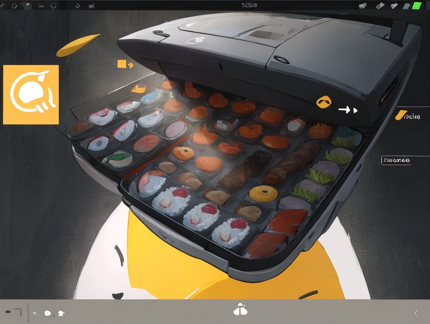 A computer screen with an emoji selection panel open.
The panel displays common emojis, categorized into different sections:
Categories include facial expressions (😊, 😂, 😢), animals (🐱, 🐶, 🐰), food (🍎, 🍔, 🍣), vehicles (🚗, ✈️, 🚀), and weather (☀️, 🌧️, 🌈).
Each category has at least three emojis displayed.
There is also a search bar for searching emojis within the panel.
Screen Layout

The emoji selection panel is located in the center or bottom-right of the screen.
The background of the computer screen shows a desktop wallpaper, an open webpage, or a text editor partially visible.
Details

The emojis are colorful, with the latest designs.
A mouse cursor is present around the panel, with a hover effect on one of the emojis.