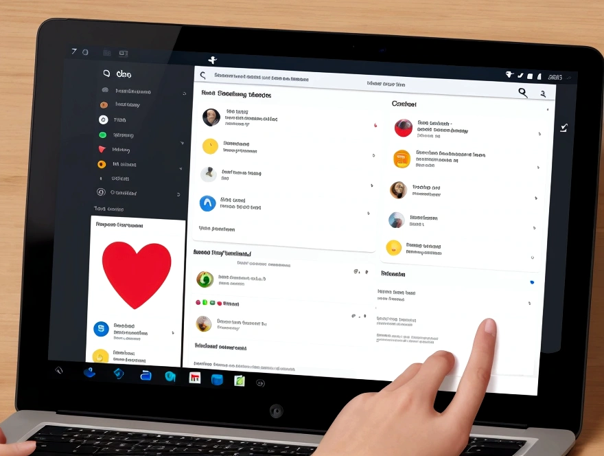 A computer screen with an emoji selection panel open.
The panel displays common emojis, categorized into different sections:
Categories include facial expressions (😊, 😂, 😢), animals (🐱, 🐶, 🐰), food (🍎, 🍔, 🍣), vehicles (🚗, ✈️, 🚀), and weather (☀️, 🌧️, 🌈).
Each category has at least three emojis displayed.
There is also a search bar for searching emojis within the panel.
Screen Layout
The emoji selection panel is located in the center or bottom-right of the screen.
The background of the computer screen shows a desktop wallpaper, an open webpage, or a text editor partially visible.
Details
The emojis are colorful, with the latest designs.
A mouse cursor is present around the panel, with a hover effect on one of the emojis.