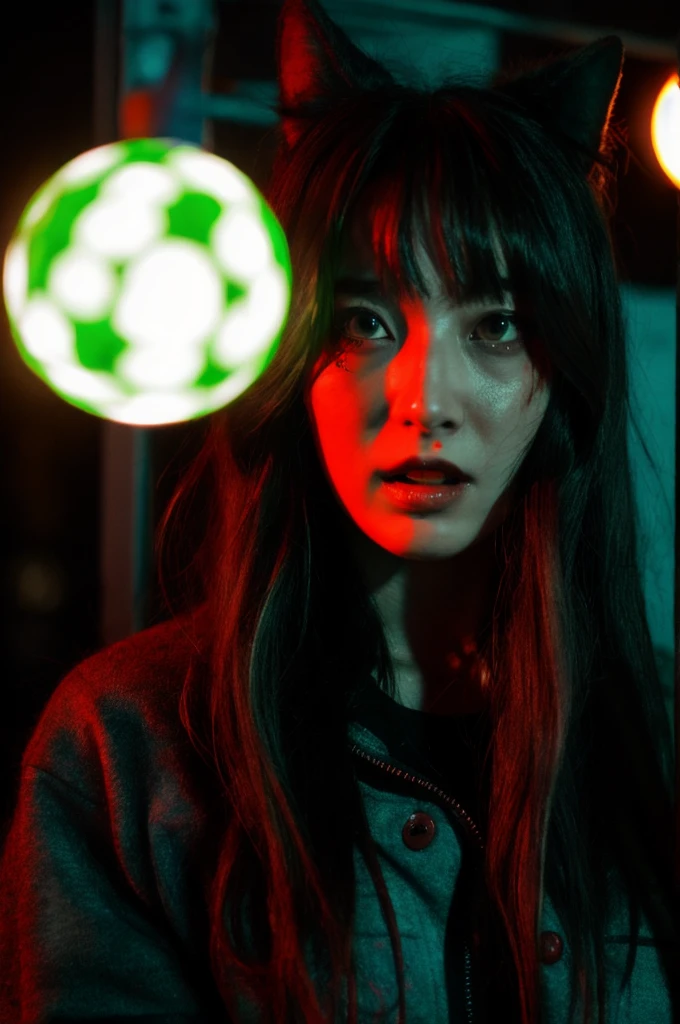 Werwolf girl horror nightmear