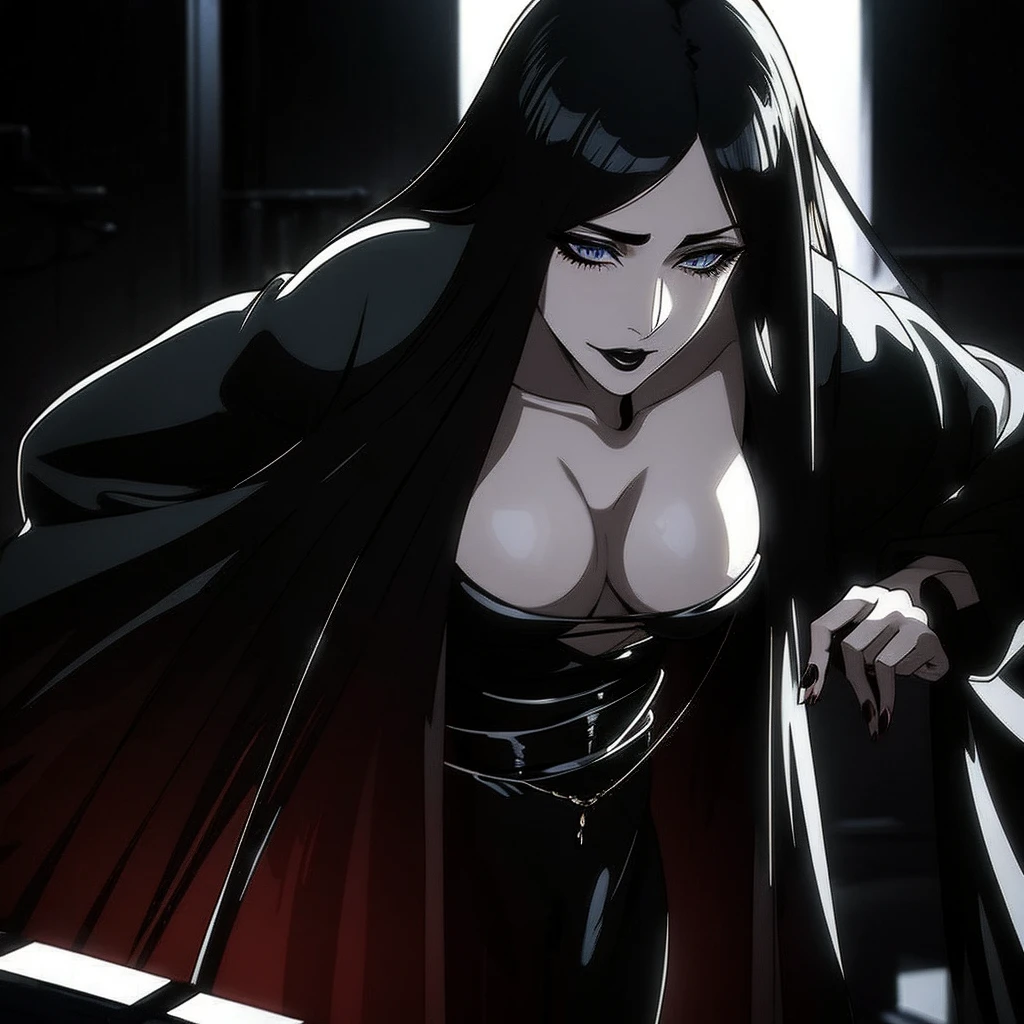 Sexy woman gothic makeup sexy sex
