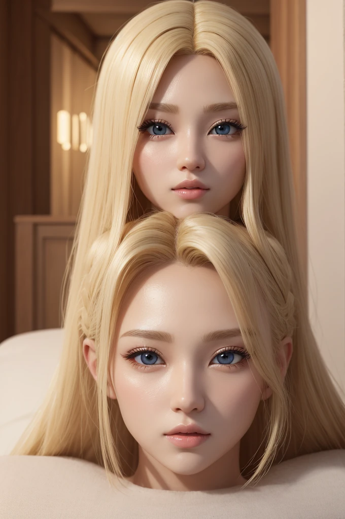 3d characters from amusingly2 with white skin brown eyes blonde hair
