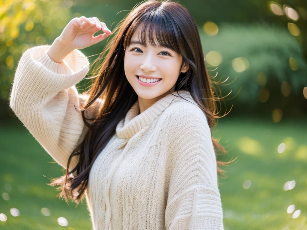 Masterpiece、8K、30-year-old woman、Japanese、smile、guidance