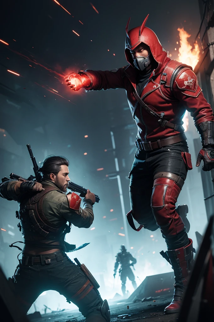 Create the new blood strike game in the game's own style