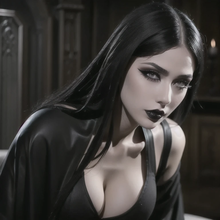 Sexy woman gothic makeup  sexy  sex