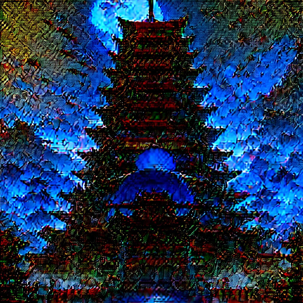 ((masterpiece, Highest quality, High resolution)), ((Highly detailed CG integrated 8K wallpaper)), A five-story pagoda flies in the morning sky, A large number of five-story pagodas,Sunrise on a cloudy morning, Strong sun rising in the sky, moody The rising sun in the background, orange sky outside, Sunrise on a cloudy morning, sky setting, The rising sun in the background, Sunrise is, The rising sun in the background, Background Sky, Background Sky, With dramatic skies,