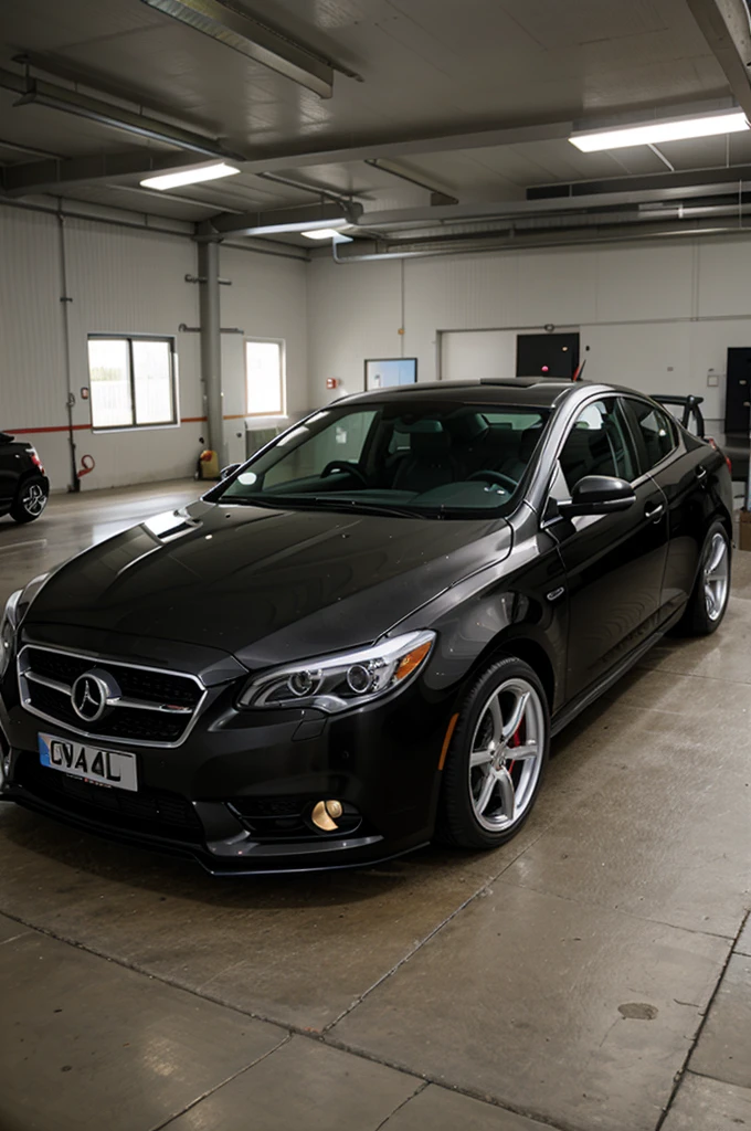 Lowered car