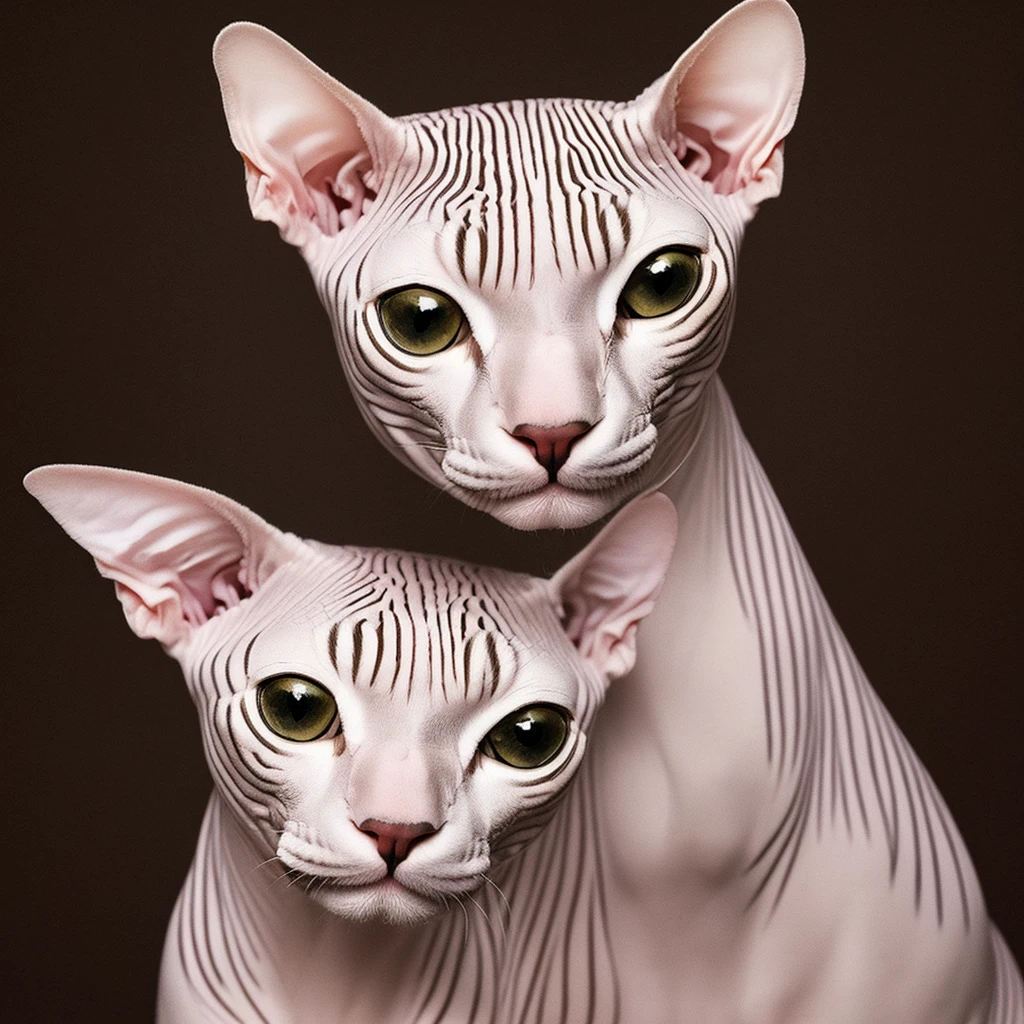 sisters show off hairless pussy