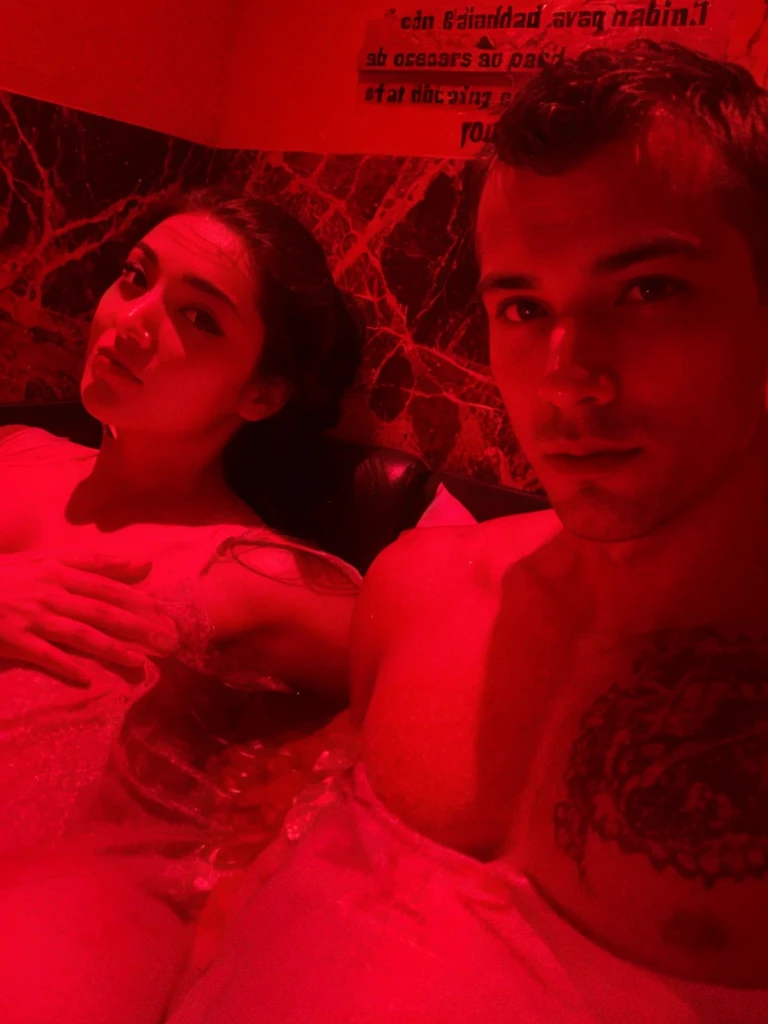 Two couples at the motel