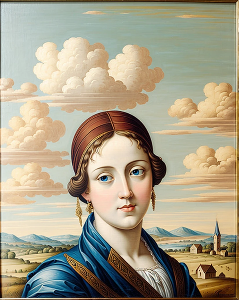 Peinture tableau art renaissance 