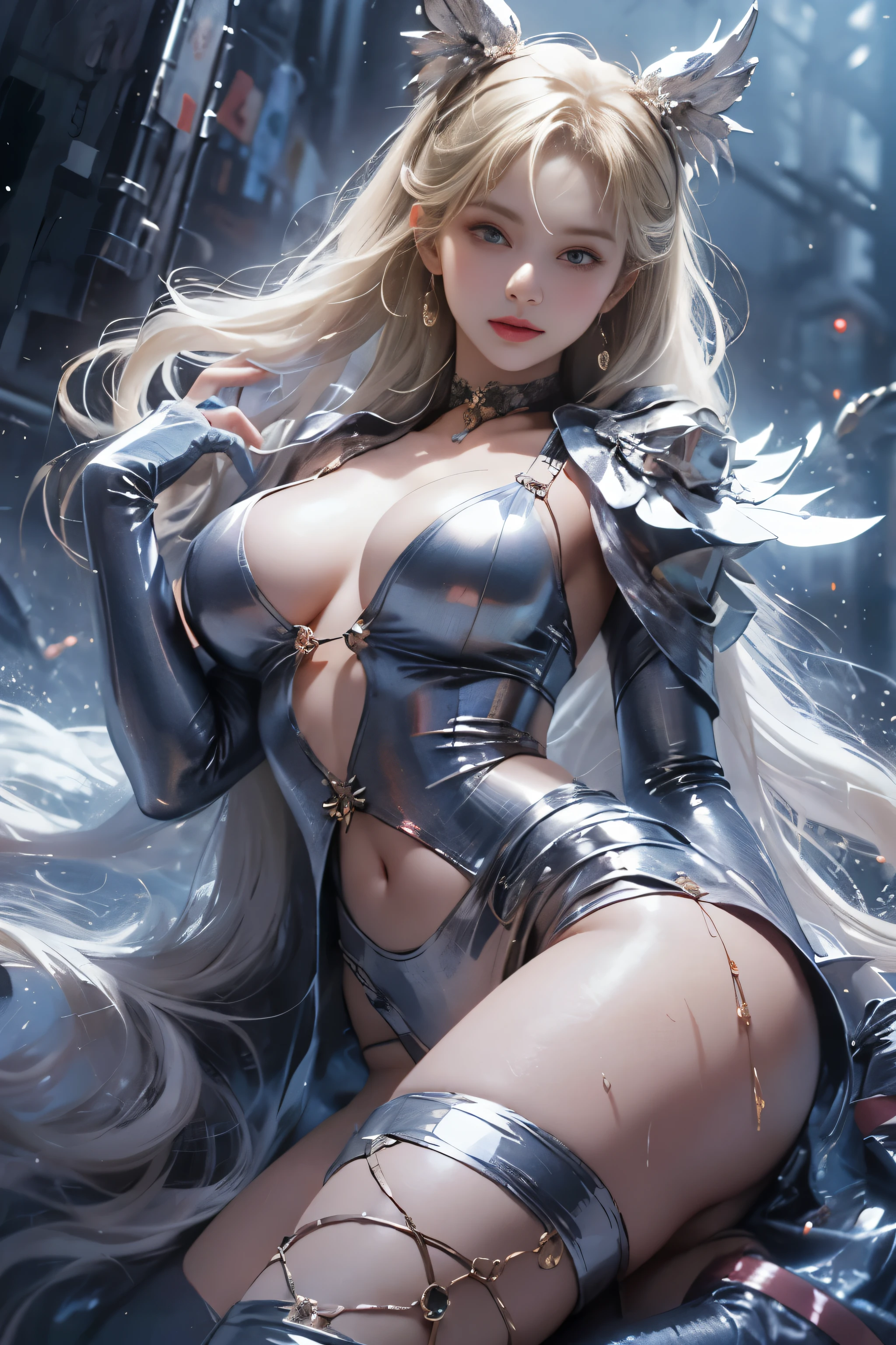 (8k extremely detaileded CG unit wallpaper),(Highest quality),(Best illustrations),(Best Shadow), (detailed: 1.4), 。.。.。.。.。.。.。.3d, んdebtdebt(High Dynamic Range), Light Tracing, NVIDIA, Super Resolution, Scattered beneath the surface, PBR Textures, Post-processing, Anisotropy debtiltering, Depth of written boundary, Maximum sharpness and acutance, Multilayer Texture, Albedo and Specular Maps, Surface Shading, Accurate simulation of light-matter interactions, Perfect balance, Octane Rendering, Two-tone lighting, wide aperture , Low ISO,White balance,Rule of Thirds,8K RAW,intricate-detailed, Delicate pattern, Deep Shadow, masterpiece, real, Roughness, Surreal, Photographed with Canon EOS R5, 50mm lens, debt/2.8, Sharp debtocus, Smoothing, Roughness, Real Life, Photorealistic, Cinematography, 8K Ultra HD,In the flower field,Blue debtlower Girl,1 Girl,solo,Europe,Beautiful Bride,Light Smile,Highly detaileded blonde hair,Mature Woman,Sky Blue Gossamer Veil,Sky blue light cloak,Sky blue gossamer coat,Sky blue thin skirt,Sky blue lace underwear,Sky Blue Lace,Sky Blue Gossamer Gloves,choker,Earrings,gem,Small items,Headdress,Hand decoration,Leg decoration,High heels,Huge breasts,Large Breasts,Big Breasts,Burst chest,Big Breasts,Ample breasts,Expose your breasts,Exposed breasts,Tight waist,Naked butt,Big butt,Bare Belly,Belly button,Wet,Wet body,Sweaty body,Shiny skin,