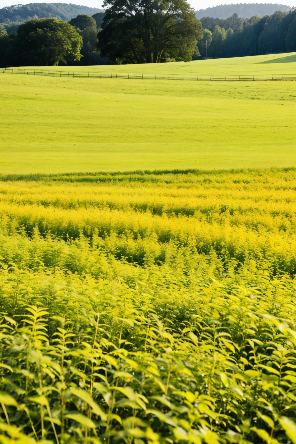 Use a fresh and natural background, such as a green field or an image that suggests nature and health.

