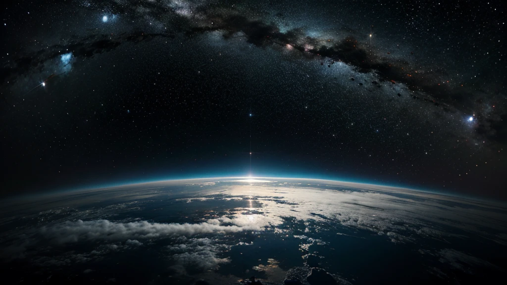 land, universe, universe服からの眺め
