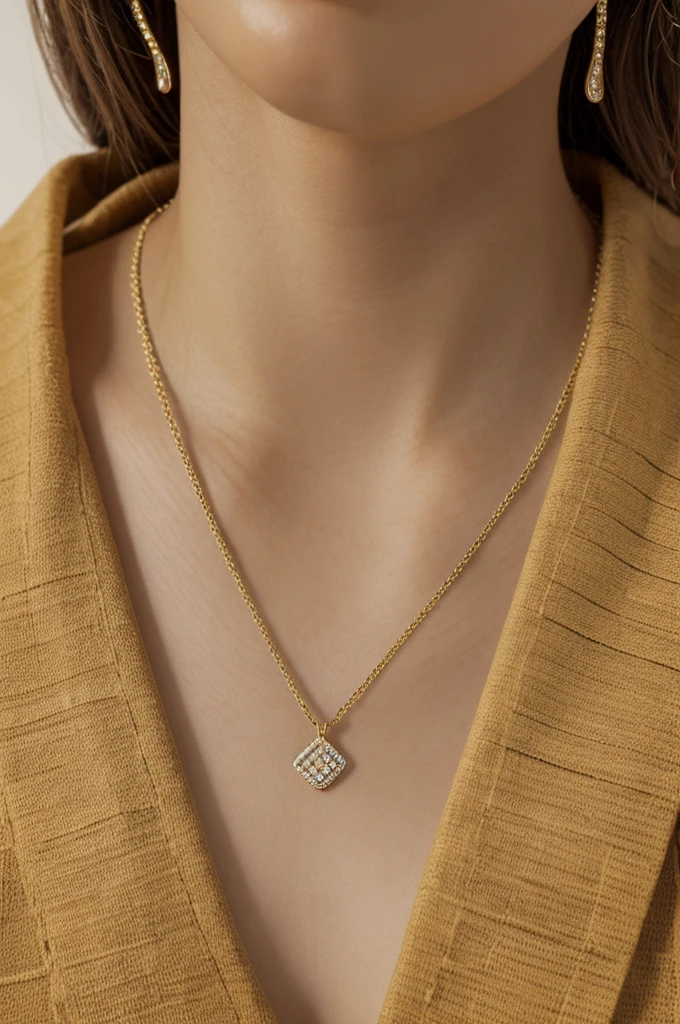Iced out Cuban pendant with the name DARIO