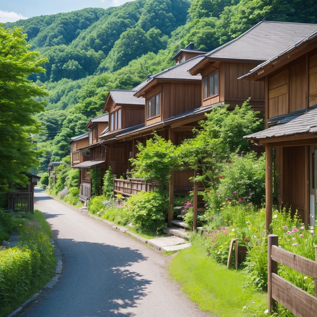 Summer scenery of Tomamu, Hokkaido、I don't need people