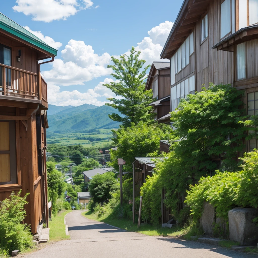 Summer scenery of Tomamu, Hokkaido、I don't need people