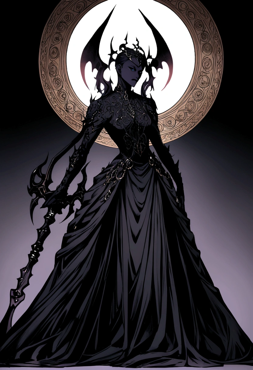 a beserker with a large sword with an appearance reminiscent of the dark color tone MAN