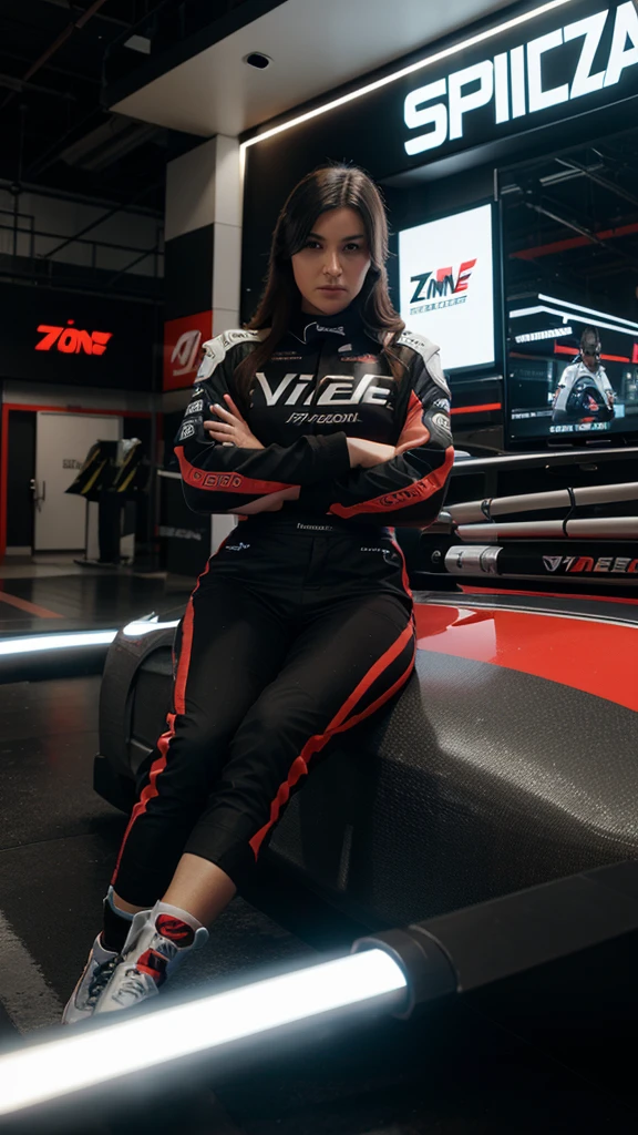 I would like to create the logo of my company related to car simulators and racing for video games. The name of my company is called Speed ​​Zone SV