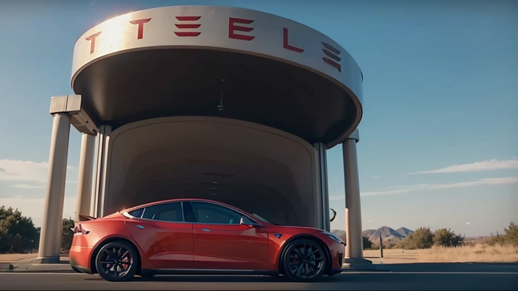 - animated movie: Scene heading to Tesla and Edison's company arriving at New York Harbor. Crowded streets in New York, And Tesla standing in front of the Edison company.