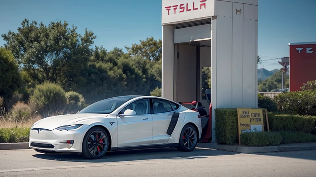 - animated movie: Scene heading to Tesla and Edison's company arriving at New York Harbor. Crowded streets in New York, And Tesla standing in front of the Edison company.
