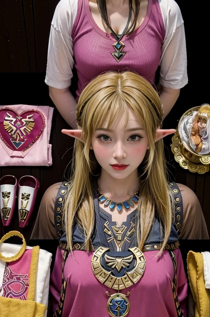 Photorealistic, high resolution, 1woman, Solo, (Detailed face),((adult:1.5)),(woman:1.4)(milf:1.2),zelda,cute,29 years old,blonde,(shy:0.9)(large eyes:0.3)(blushing:1.2)(full body:1.1),(dogeza:1.3), nude, naked