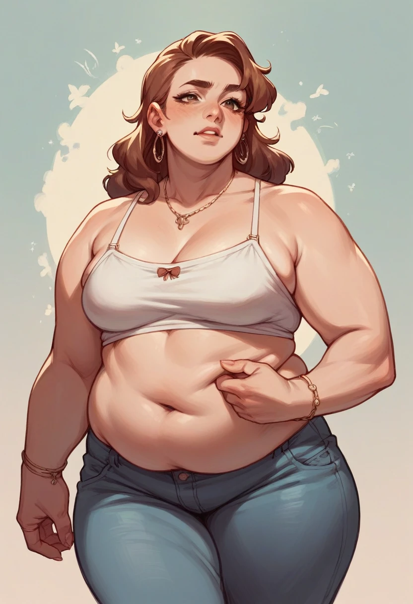 Femme chubby natural
