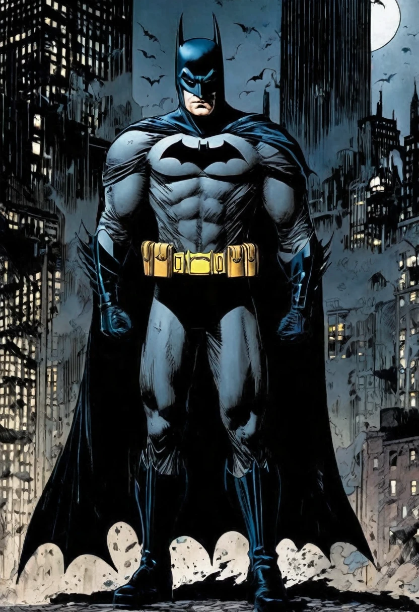 Batman is one of the most iconic and recognizable characters in the comic book universe.. Created by writer Bill Finger and artist Bob Kane, made his first appearance in "detective Comics" #May 27, 1939. Over the decades, Batman has evolved and adapted to different media and audiences, becoming a symbol of justice and fighting crime.OriginsReal Name: Bruce Wayne City: Gotham City First Appearance: detective Comics #27 (1939)
creators: Bill Finger and Bob KaneCharacter HistoryBruce Wayne is the son of Dr. Thomas Wayne and Martha Wayne, two wealthy philanthropists from Gotham City. When Bruce was eight years old, his parents were murdered in front of him during an assault. This trauma led him to swear that he would fight crime and protect the innocents of Gotham..Characteristics and AbilitiesNo Superpowers: Unlike many superheroes, Batman doesn&#39;t have superpowers. His strength lies in his intellect, combat skills, and determination.detective: known as "The best detective in the world", Has outstanding deduction skills.Extensive Training: He has trained in multiple martial arts disciplines, criminology, escapism, and more.Technology and Gadgets: Uses a wide range of advanced technology and gadgets, including the famous Batmobile, the Batarang, and the Bat-suit.Bat-signal: A symbol projected into the sky that serves as a call to Batman from the Gotham Police.