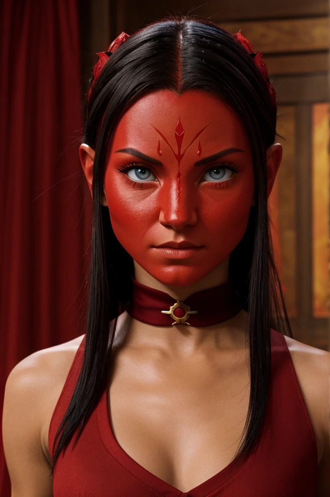 red avatar like the avatar movie
