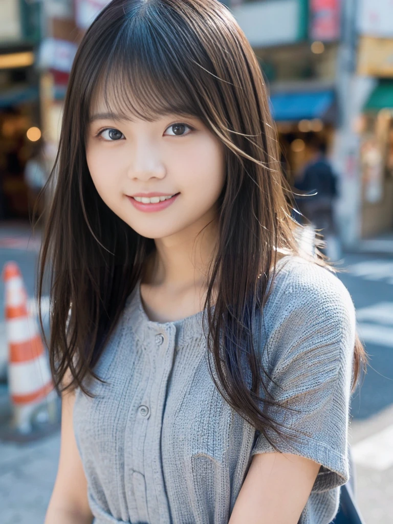 1 girl、on tokyo street、A city scape、The upper part of the body、a closeup、A smile、、(8K、Raw photography、top-quality、​masterpiece:1.2)、(realisitic、photoRealstic:1.37)、Highly detailed eyelash drawing、(((Top image quality))),Colossal 、Fine skin, (Beautiful hair), (Perfect ???????), (Realistic), (Dynamic Angle), Pose Seductive,Perfect,Sensual look、top-quality、hight resolution、、((No makeup))、(Realistic、Photorealistic、Ultra-detailed、Best detailed skin、Highest quality、masterpiece、超A high resolution)、Cute Japanese Woman、16 years old、High school girl、Young girl、1 girl、Has bangs、double eyelid、Drooling eyes、Big black eyes、attractive、purity、かわいいsmile、なsmile、Watch it here、Realistic肌タイプ、Fluffy hair、Red cheeks、The wind is blowing、illumination、The light is coming from behind、Medium Bob Cut、smile、smile
