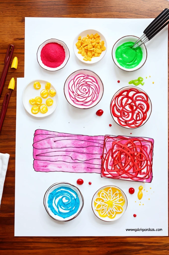 food coloring page