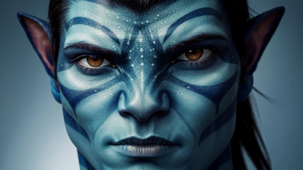 scary looking avatar man