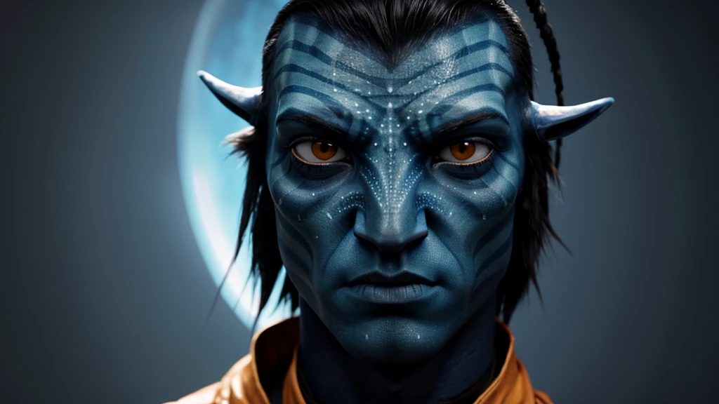 scary looking avatar man