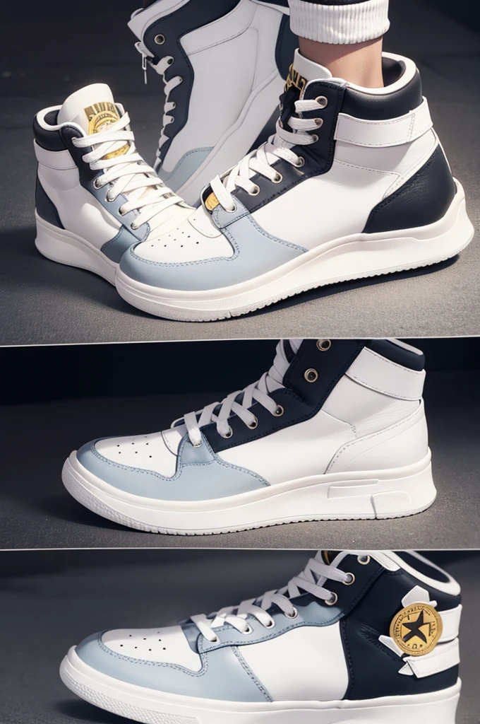 High-top sneakers