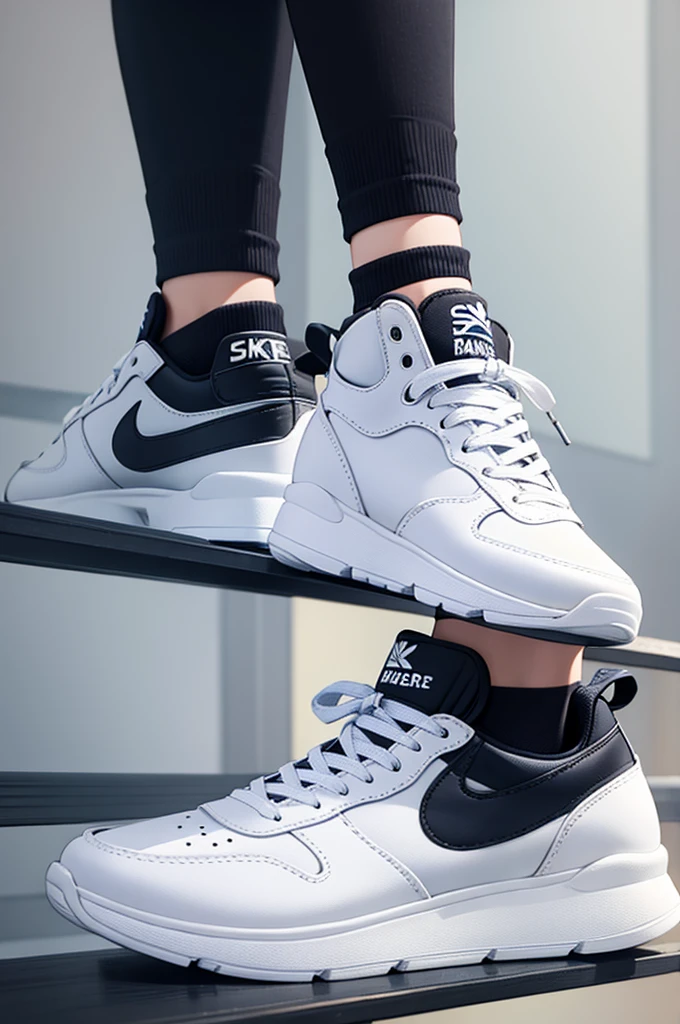 sneakers, 1girl