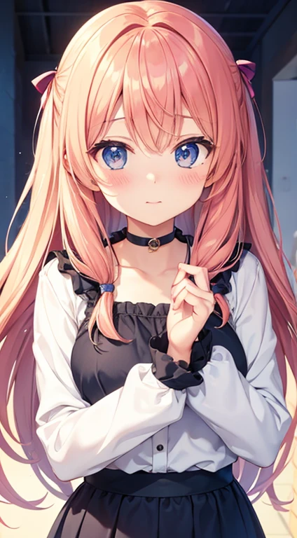Cute Anime Girl, With an innocent face
