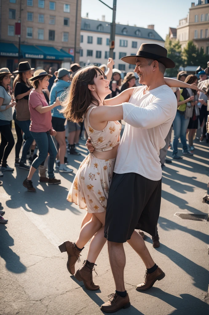 dancing square dance