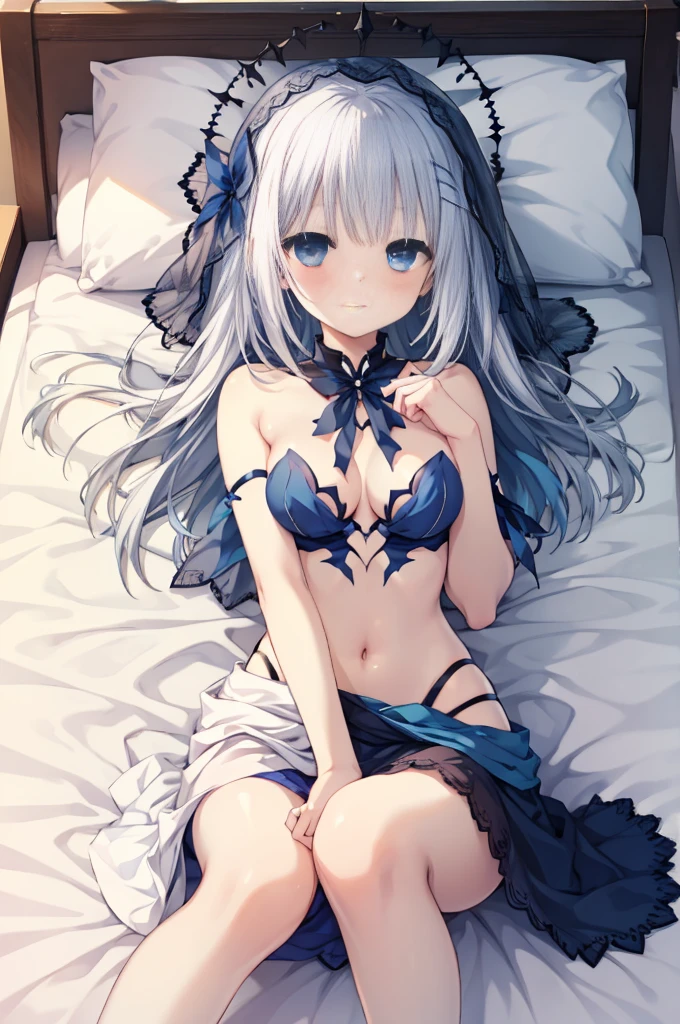 drk1,Lying down,bed,Blushing,Open Mouth Smile,Face close up