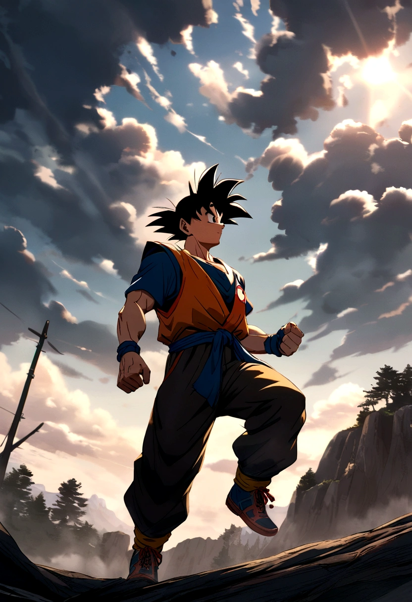 Goku de MTB 
