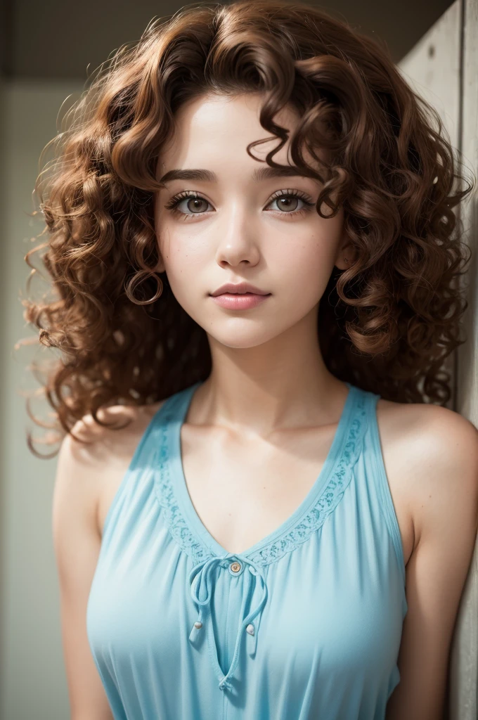 24-year-old girl with curly hair from Pixar 