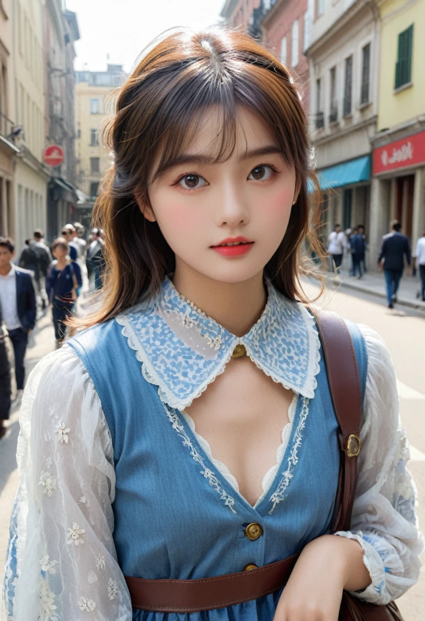 real model girl, in real life,