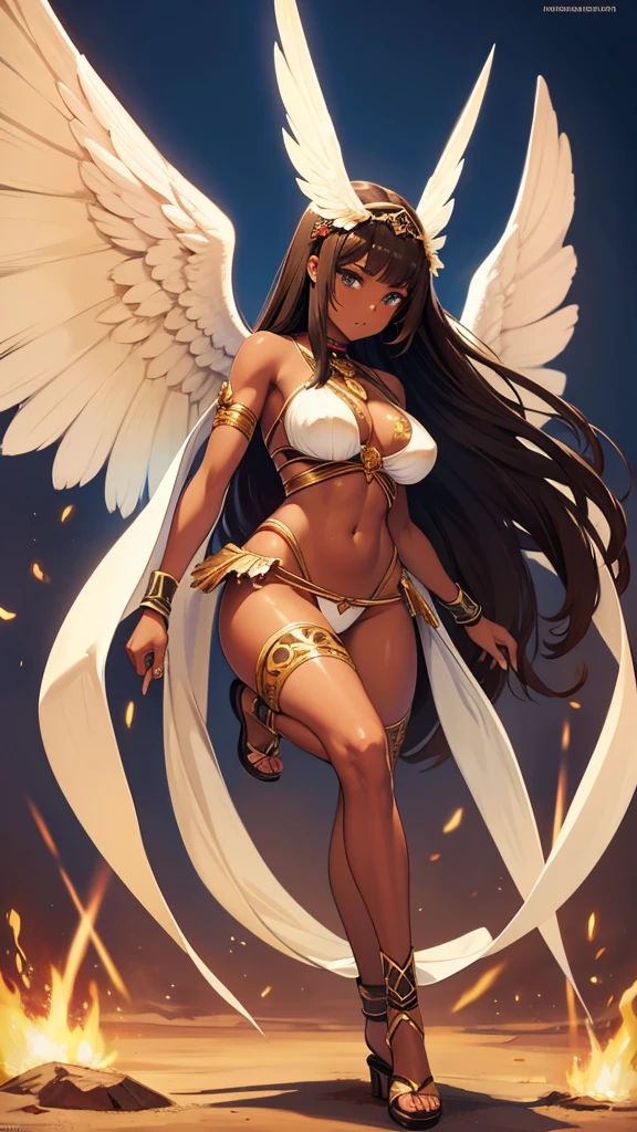 Brown skin　Beautiful War Goddess　Sexy high leg　Angel&#39;s wing　Gal Angel　Lewdな顔　Vulgar tattoos　Lewd　Fallen Angel　The despised angel　Vulgar pose　Spread your legs　Fallen Angel使　Pleasure Fall　Fallen War Goddess　Big Breasts　Laevatein　Tough high-leg　A loving smile　Torn clothes after a battle　Glowing Skin　Sweaty Elf　Loving Mother