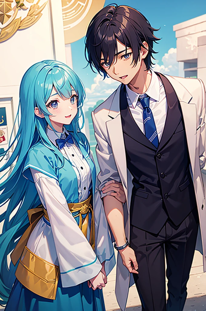  Kaito and Miyu look for Professor Takeda, an expert in mythology and magical artifacts