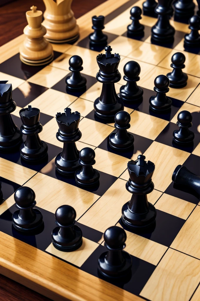Make a chess picture 