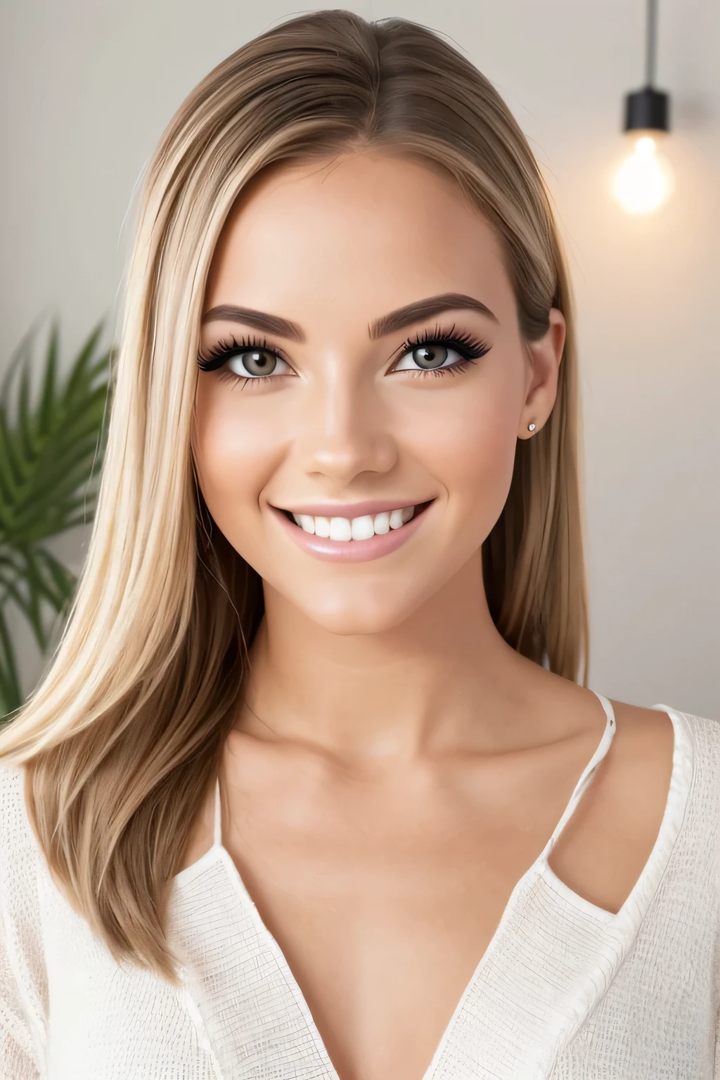 Visual Content: A bright, smiling selfie showing your healthy, full eyelashes prominently. Ensure your eyes are open and well-lit to highlight the lashes. You can be holding a small sign or a piece of paper that says “Lash Confidence” to emphasize the theme. Use a subtle filter to enhance the image's brightness and warmth, giving it a positive and uplifting feel. Background: A clean, simple background such as a light-colored wall or a natural outdoor setting to keep the focus on your face and lashes. Natural lighting or soft, diffused lighting to highlight your features and create a warm, inviting ambiance.