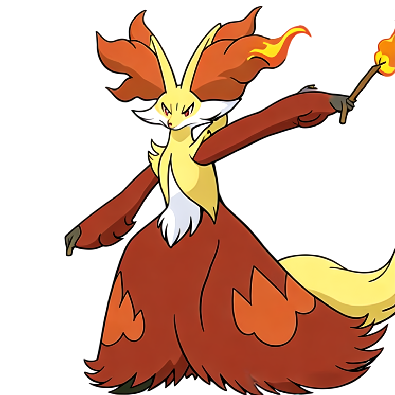 Delphox Pokemon v1.0