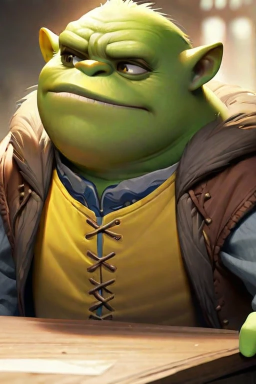 ((Best quality)), ((masterpiece)), (detailed), shreck